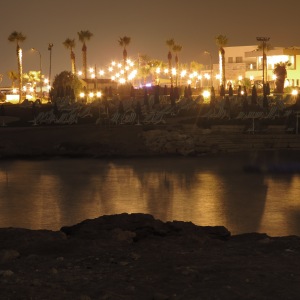 Paphos by night
